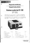 Voigtlander Perkeo Automat manual. Camera Instructions.